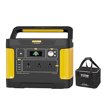 ●底値・未開封・EVOPOWポータブル電源400W&200Wソーラーパネルセット 楽天市場】【クーポンで25500円 9/25 0:00~10/3 23:59】Evopow